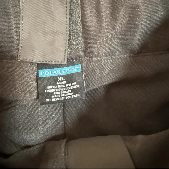 Polar Edge Men’s XL Ski Snow Pants Insulated Gray Winter Snowboard - Picture 6 of 10